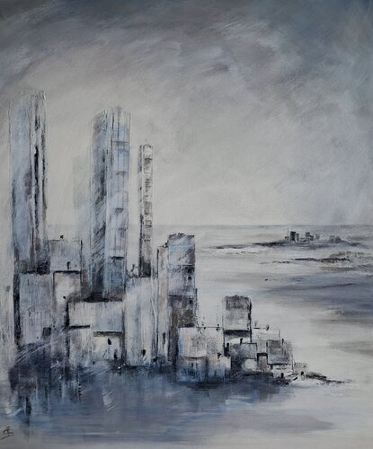 Miroirs by Françoise Schmidt, Painting for Sale on Select