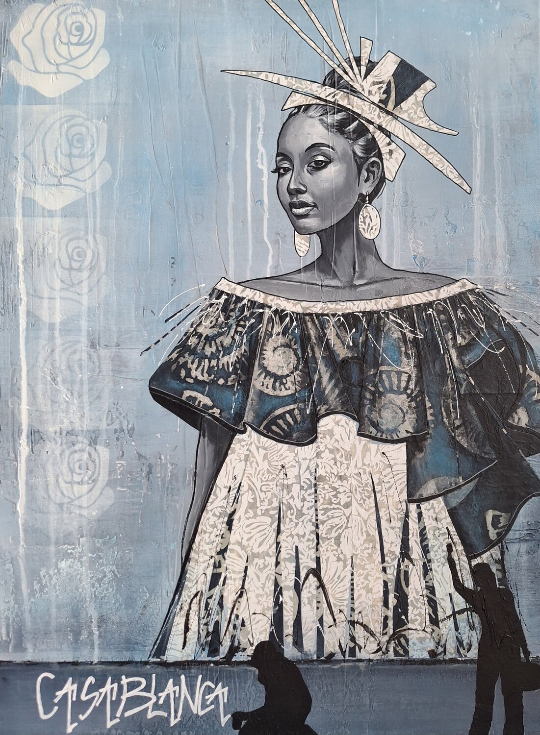Casablanca Françoise Schmidt Original painting for sale