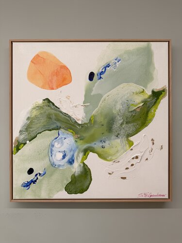 Zwischen Strömungen by SUSANNE FELGENAUER, Painting for Sale on Select