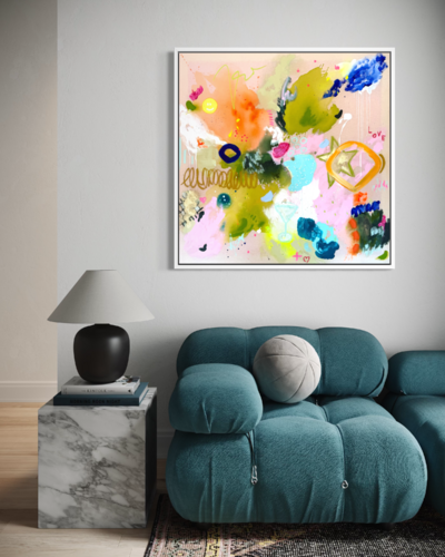 Happy Universe by SUSANNE FELGENAUER, Painting for Sale on Select
