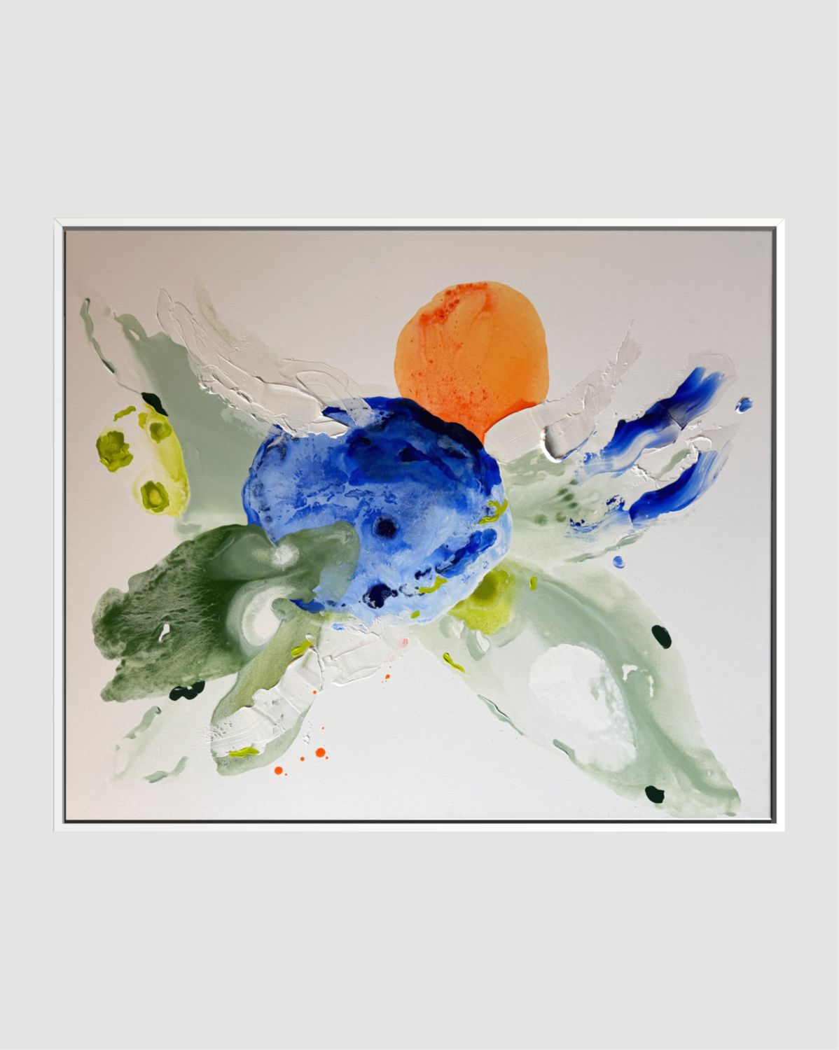 Planetengarten SUSANNE FELGENAUER Original painting for sale