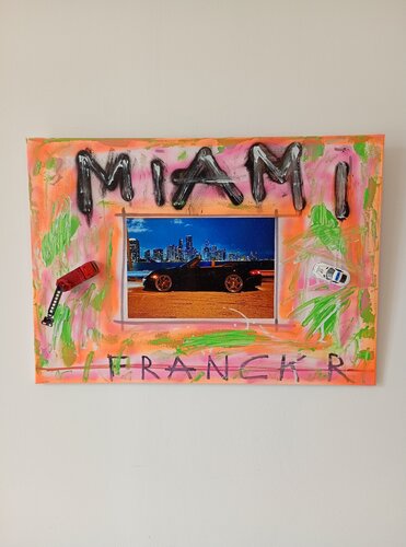 Miami Dream by Franck Rivoal, Painting for Sale on Select