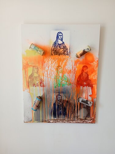 Le Lyrisme Balistique by Franck Rivoal, Painting for Sale on Select