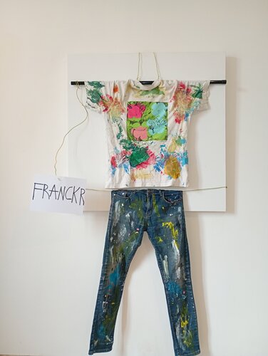 LE CORPS ABSENT - FRANCK R von Franck Rivoal, Malerei kaufen auf Select