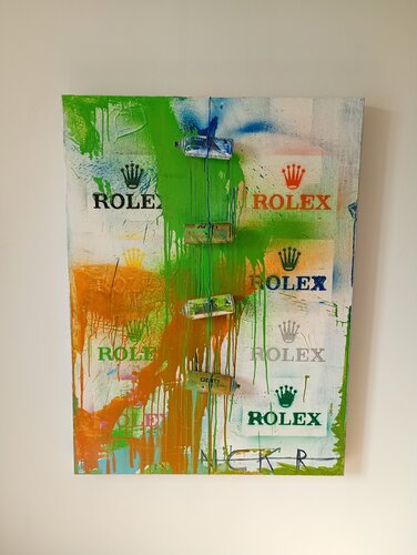 ROLEX SHOOTING von Franck Rivoal, Malerei kaufen auf Select