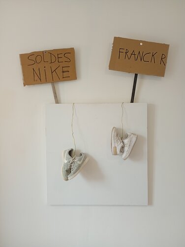 SOLDES NIKE - FRANCK R von Franck Rivoal, Malerei kaufen auf Select