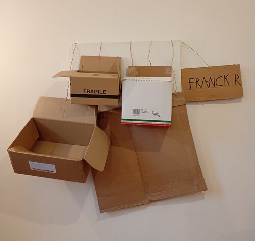 FRANCK R - FRAGILE : L'ART EN TRANSIT von Franck Rivoal, Malerei kaufen auf Select