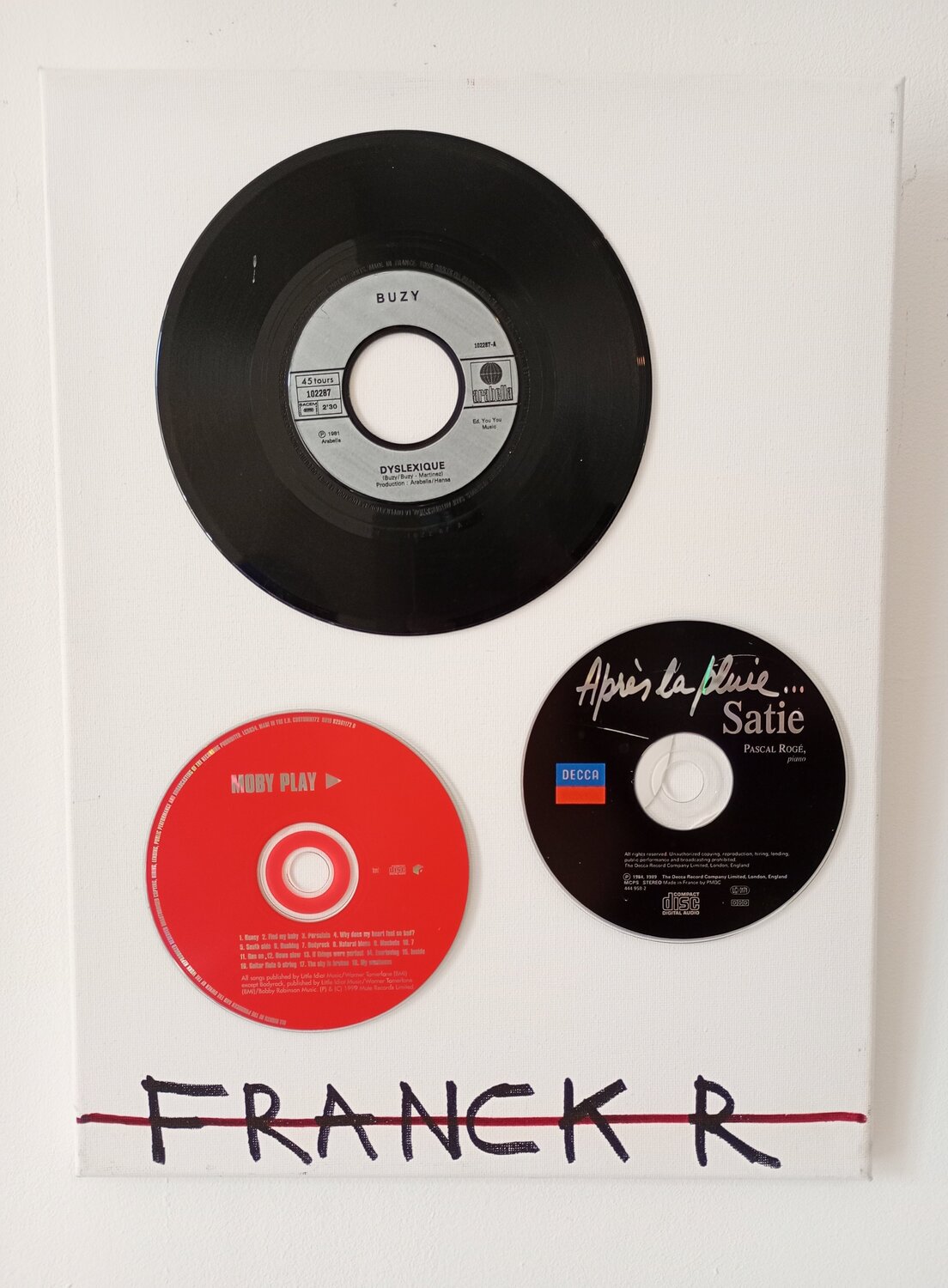 L'amour de la musique Franck Rivoal Original painting for sale