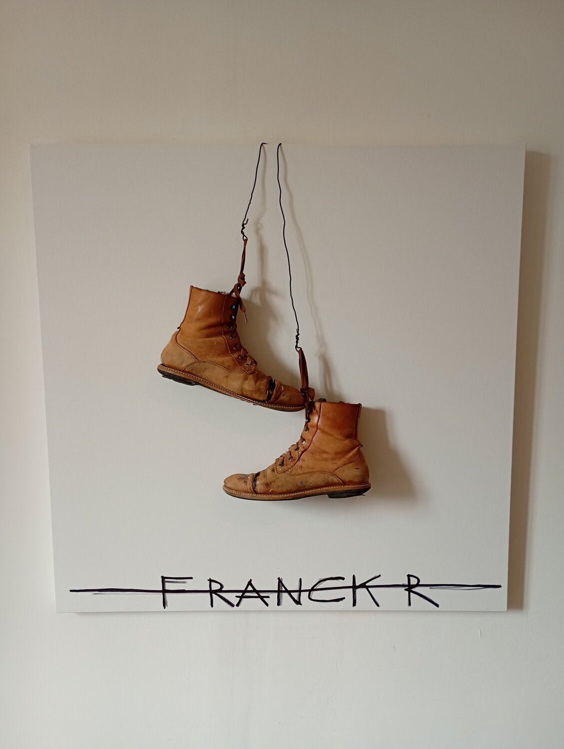 JUSQU'À LA DÉCHIRURE - FRANCK R Franck Rivoal Original painting for sale