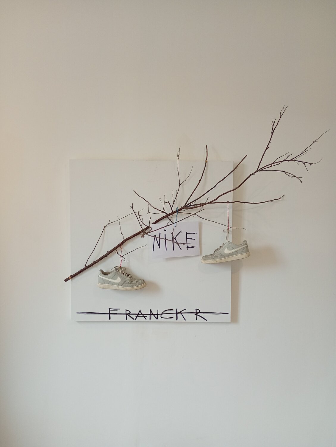 LES PAS DE MON FILS Franck Rivoal Original painting for sale