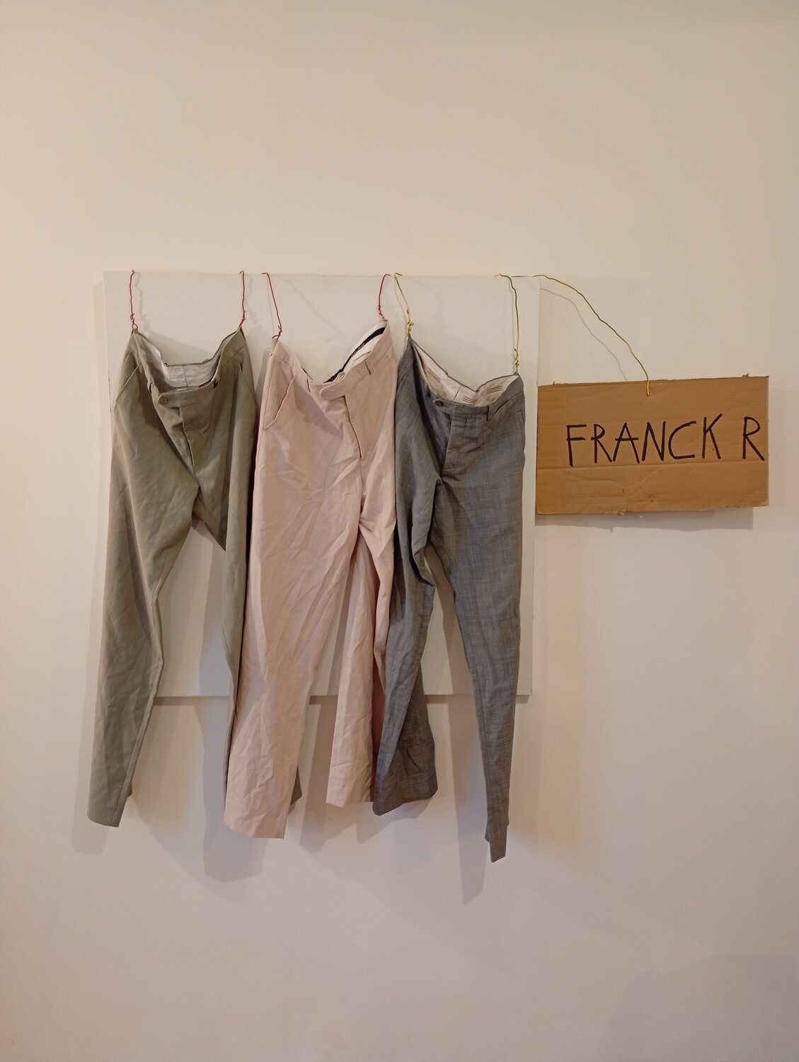 L'ABSENCE DU CORPS - FRANCK R Franck Rivoal Originalgemälde zu verkaufen
