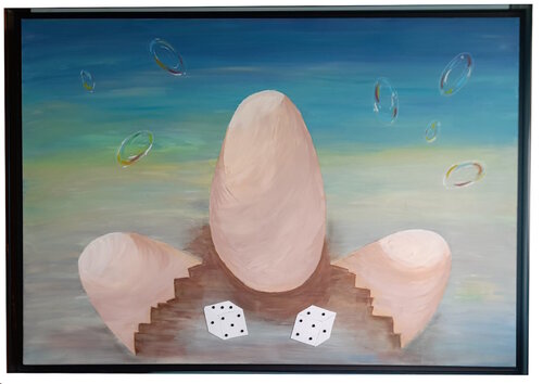 L'ORIGINE DEL FATO by Steann Artist, Painting for Sale on Select