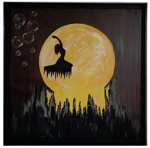 SKYLINE by Steann Artist, Painting for Sale on Select