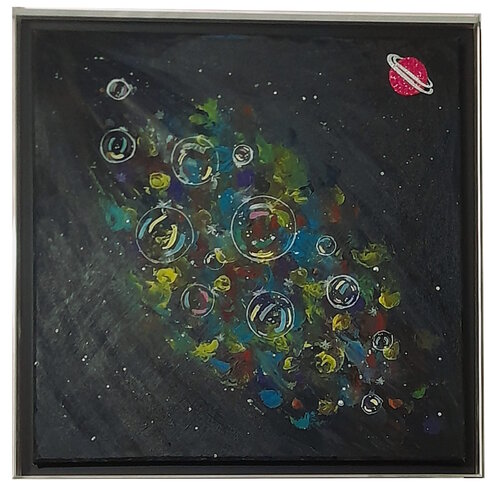 BOLLE NELL'IMMENSO by Steann Artist, Painting for Sale on Select