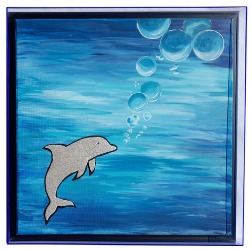 VITA NEL BLU by Steann Artist, Painting for Sale on Select