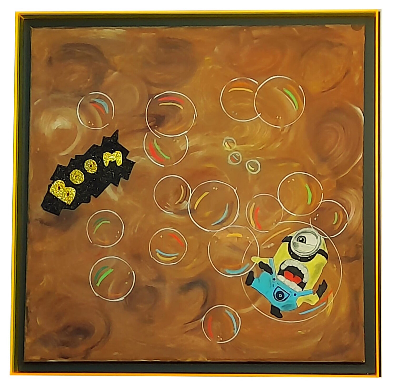 RAPITO NEL NULLA Steann Artist Original painting for sale
