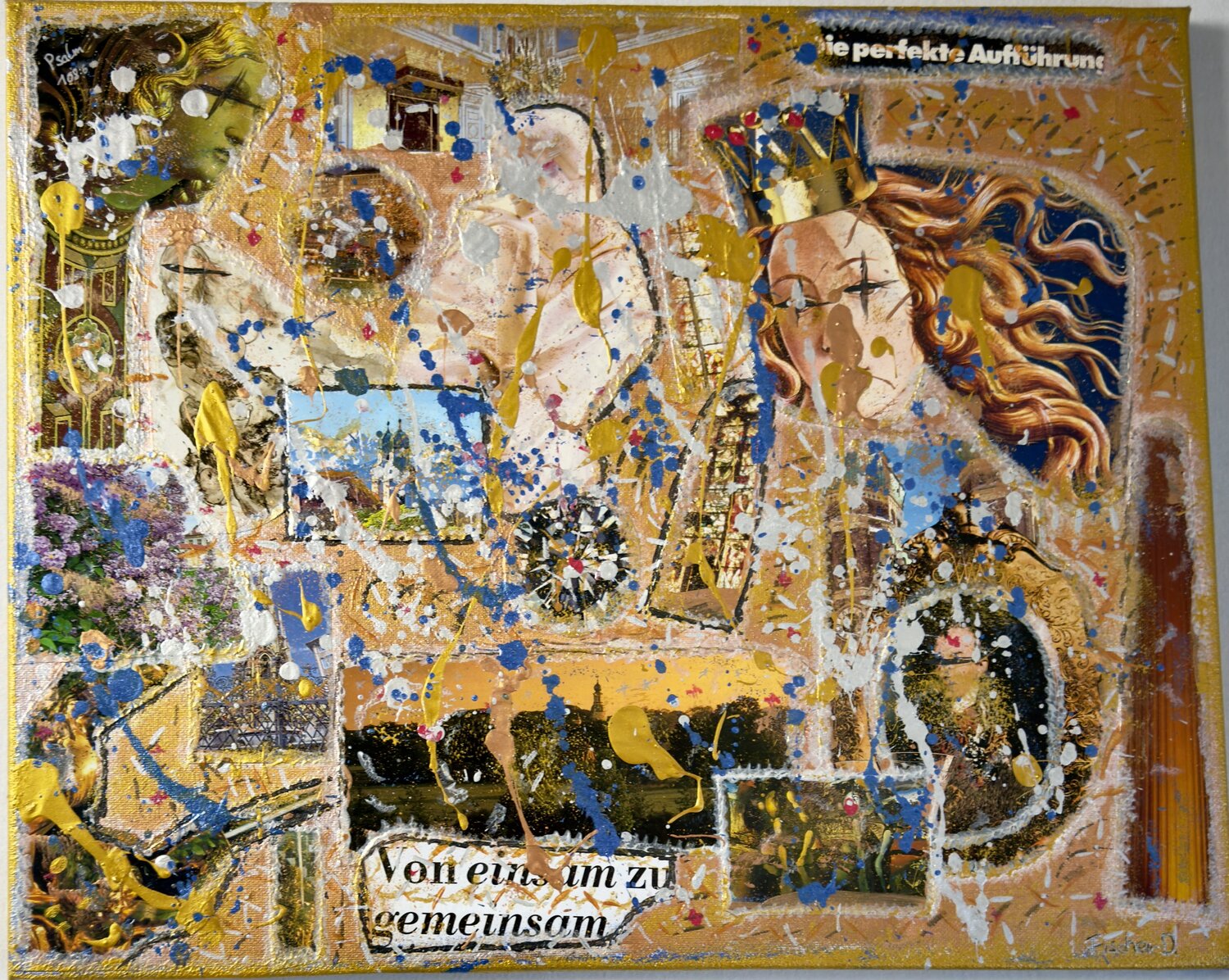 Die perfekte Aufführung Daniel Fischer Original painting for sale