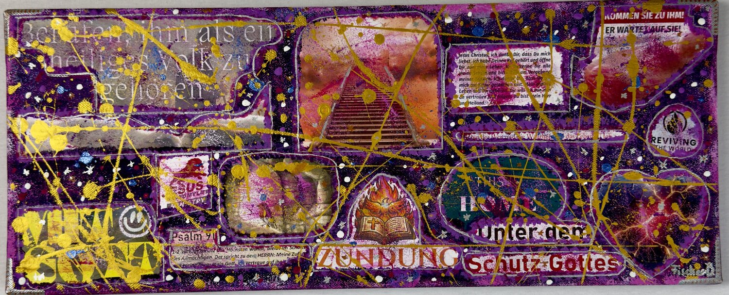 Zündung Daniel Fischer Original painting for sale