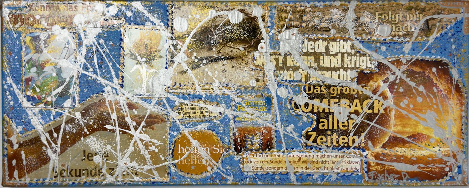 Comeback Daniel Fischer Original painting for sale