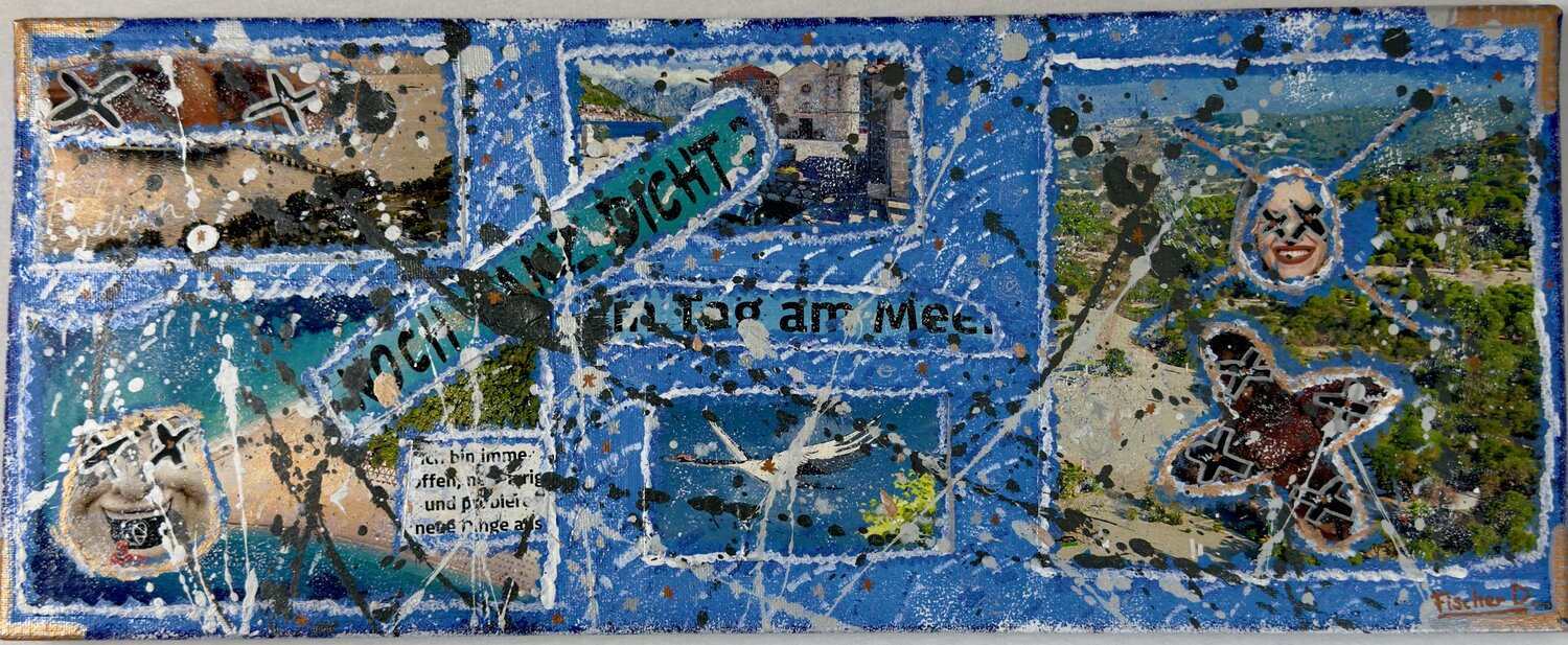 Ein Tag am Meer Daniel Fischer Original painting for sale
