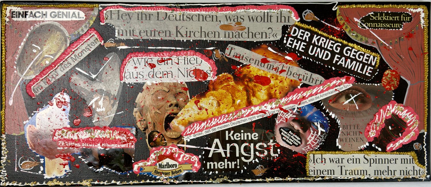Verformte Realität Daniel Fischer Original painting for sale