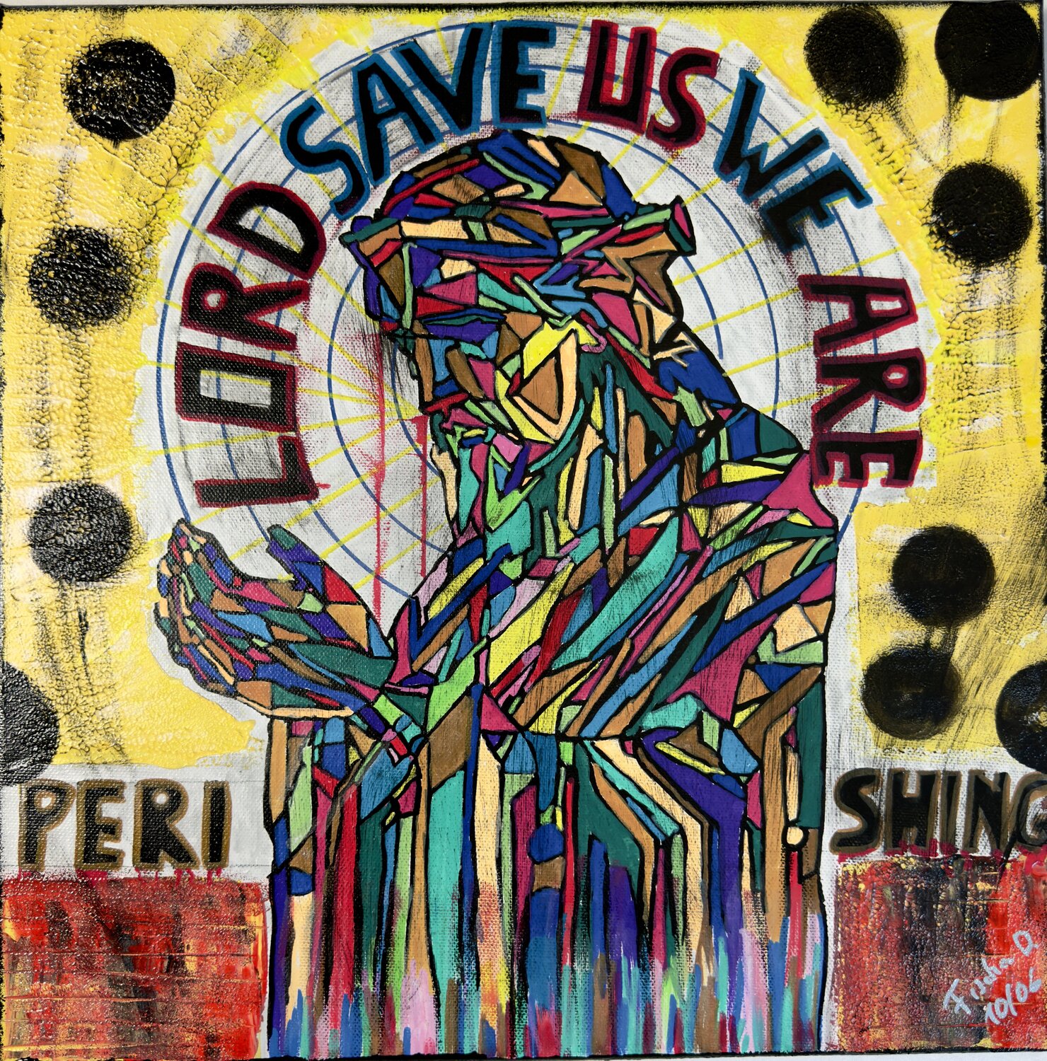 Save us Daniel Fischer Original painting for sale
