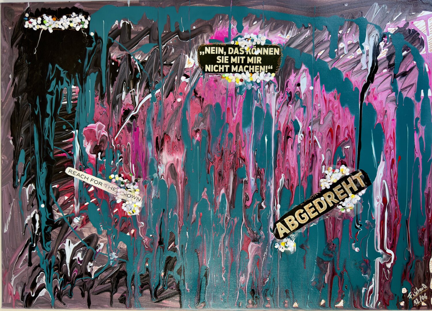 Abgedreht Daniel Fischer Original painting for sale
