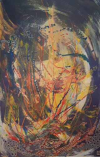 Emotions by Martin Christoph Löw, Painting for Sale on Select
