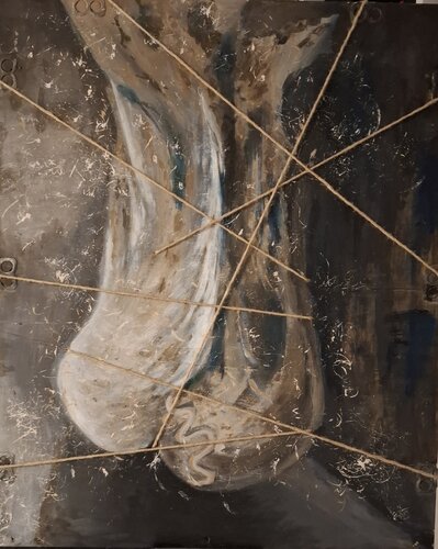 Ataduras by Jose González, Painting for Sale on Select