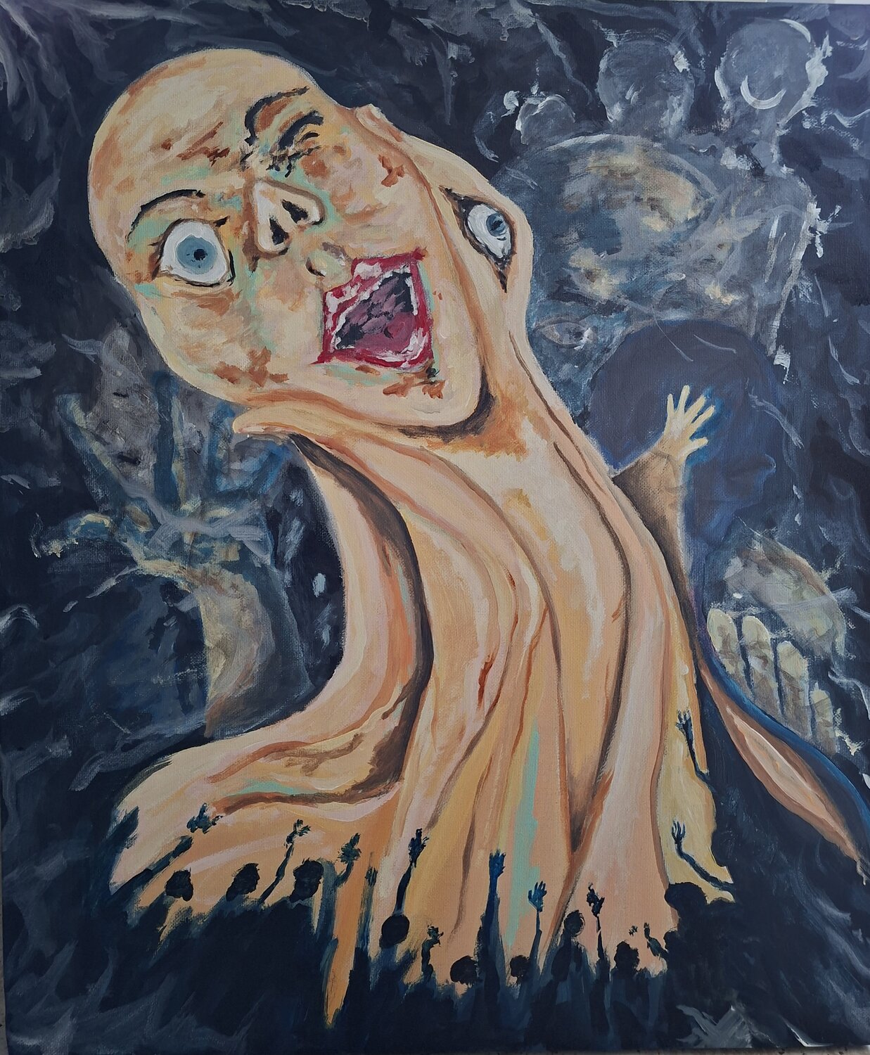 Esquizofrenia Jose González Original painting for sale