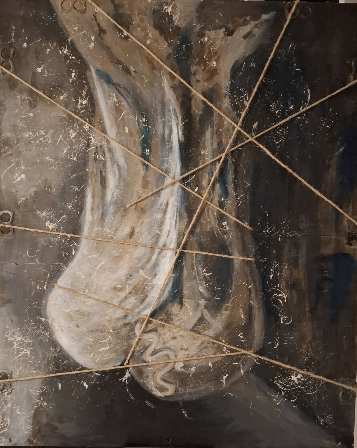 Ataduras Jose González Original painting for sale