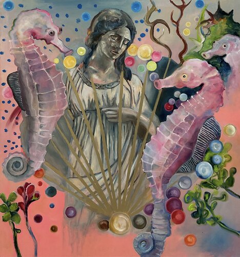 Schlachtensee by Marta Stratskas, Painting for Sale on Select
