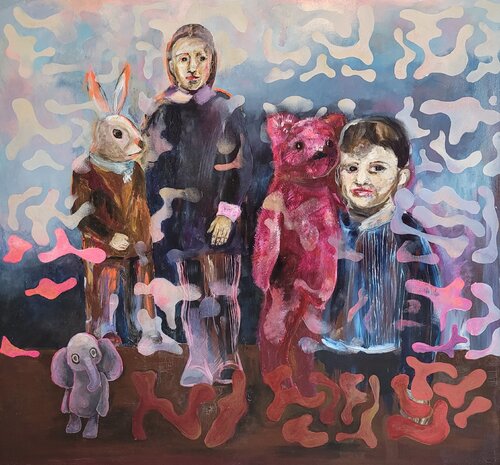 Waiting for Quests by Marta Stratskas, Painting for Sale on Select