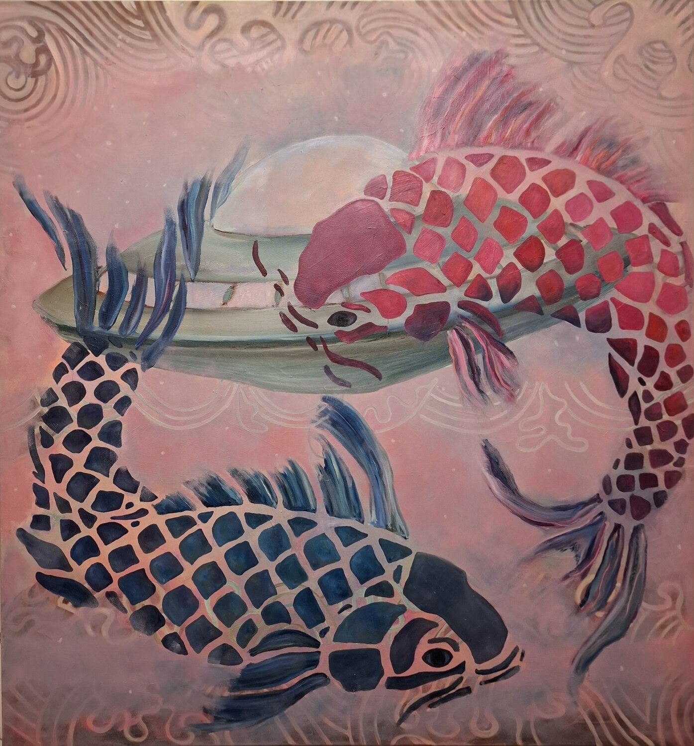 Blindensee Marta Stratskas Original painting for sale