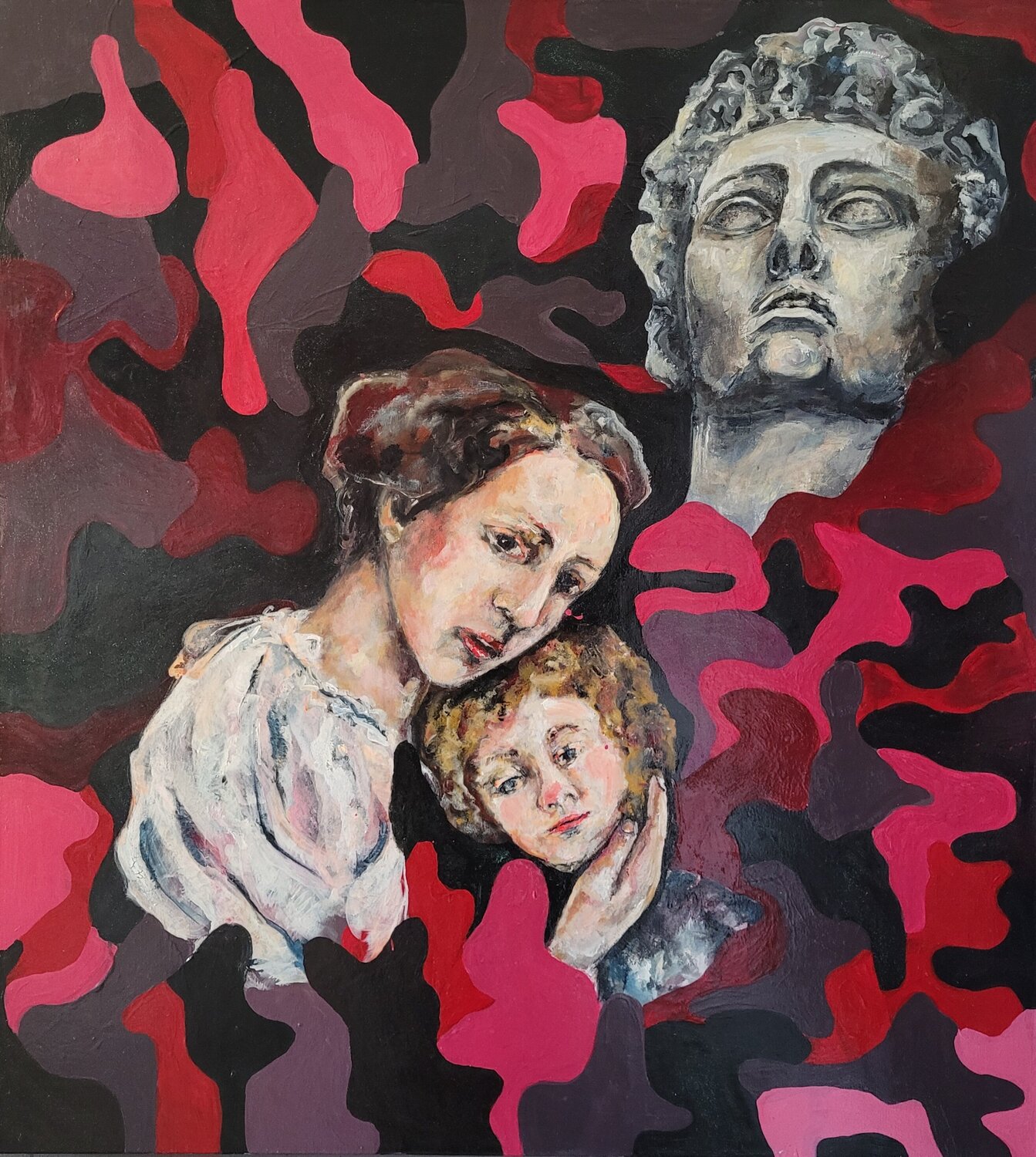 Together Forever I. Marta Stratskas Original painting for sale
