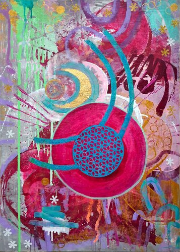 Self love by Celina Drzewiecka, Painting for Sale on Select