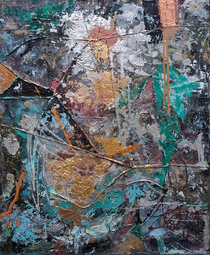 Leaving the shadow by Celina Drzewiecka, Painting for Sale on Select
