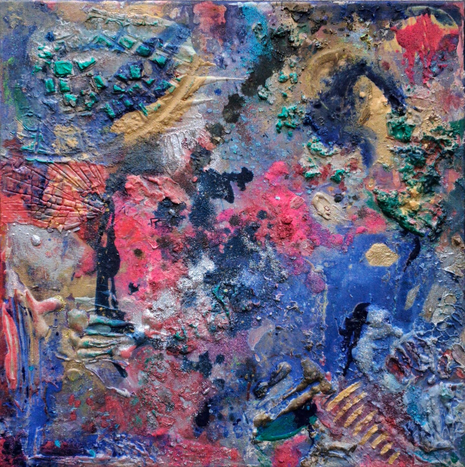 The land of abundance Celina Drzewiecka Original painting for sale