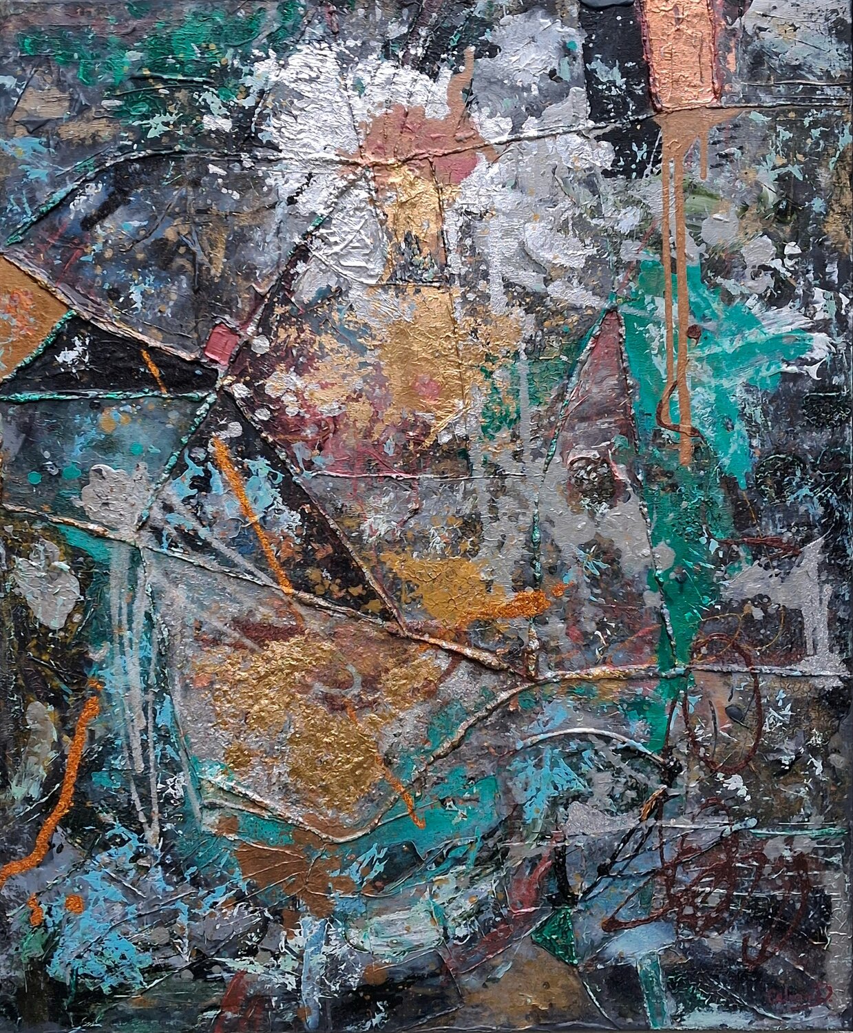 Leaving the shadow Celina Drzewiecka Original painting for sale