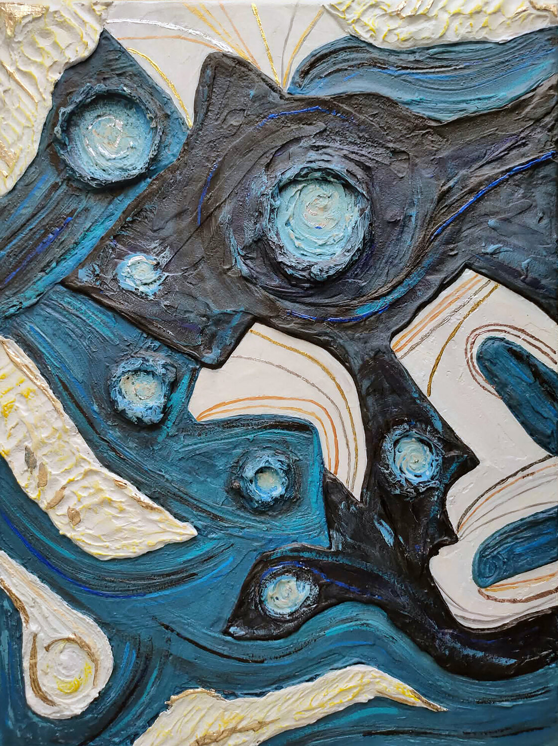 Inner Tides Alisa Anderson Original painting for sale