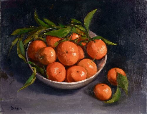Sweet Mandarins by Lorraine Durante, Painting for Sale on Select