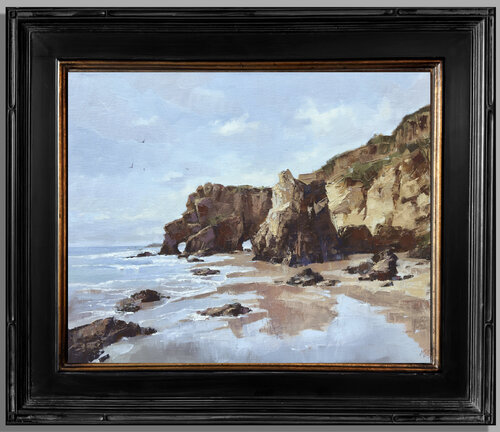 Sunlit Headlands von Vahe Grigorian, Malerei kaufen auf Select