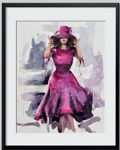 If the Hat Fits von Vahe Grigorian, Malerei kaufen auf Select