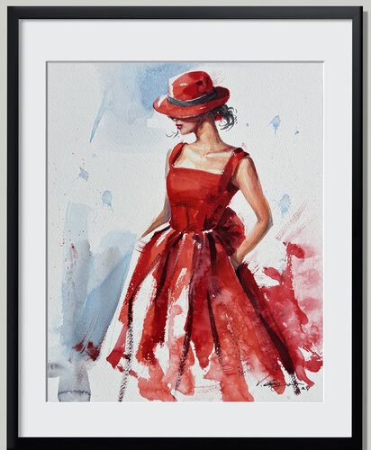 Mademoiselle von Vahe Grigorian, Malerei kaufen auf Select