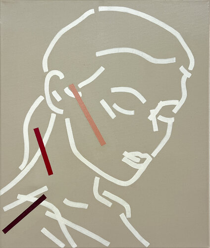Reciprocidad - Reflejo del otro 011 by Tuike Souza, Painting for Sale on Select
