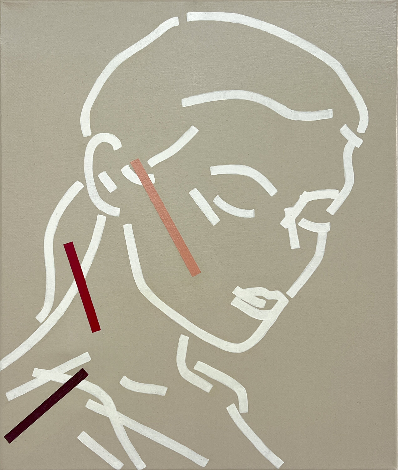 Reciprocidad - Reflejo del otro 011 Tuike Souza Original painting for sale