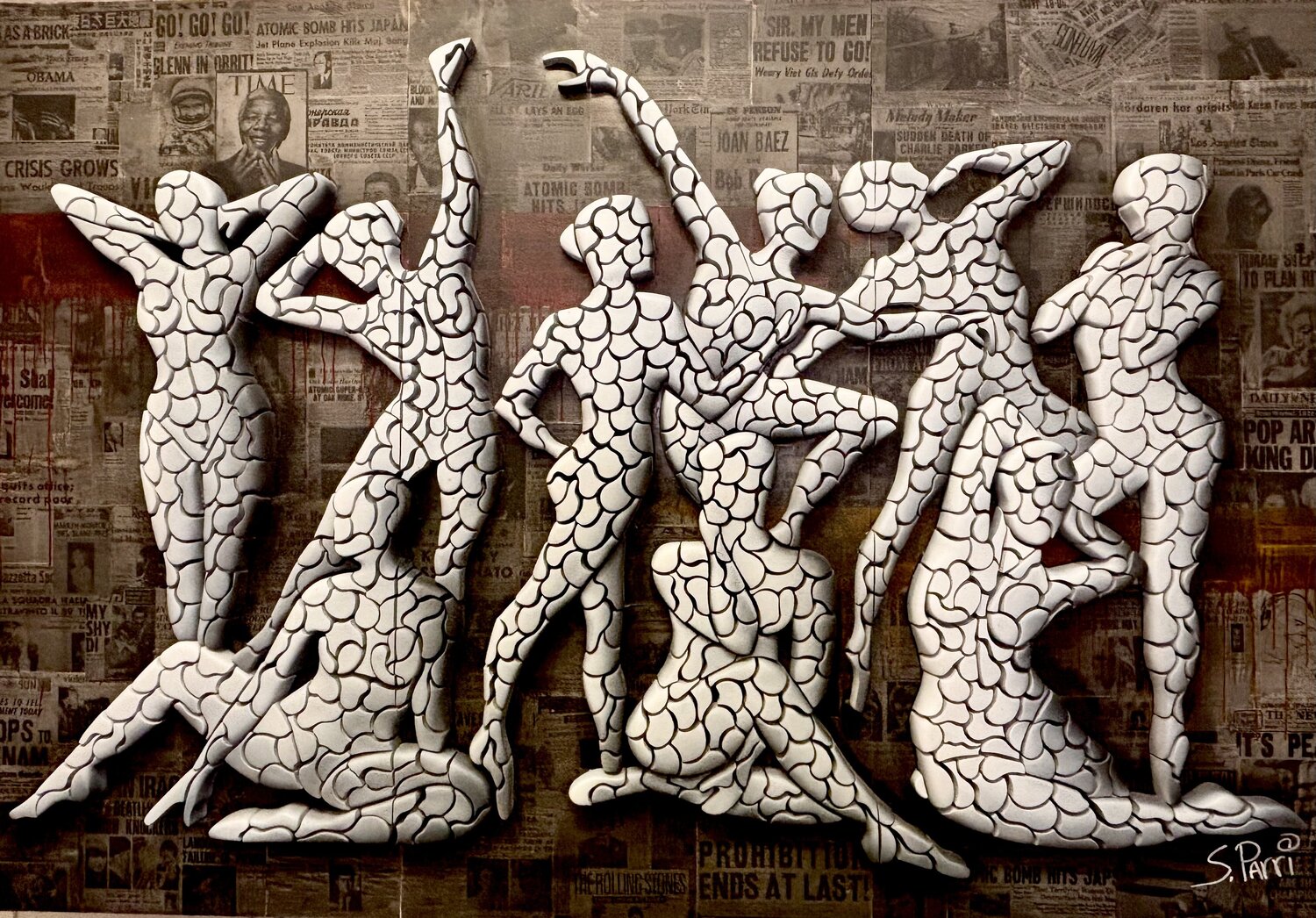 A Ballet of Unseen Sorrows Simone Parri Sculpture for sale