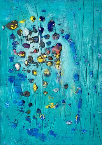In the Ozean by Michelle Kranz, Painting for Sale on Select