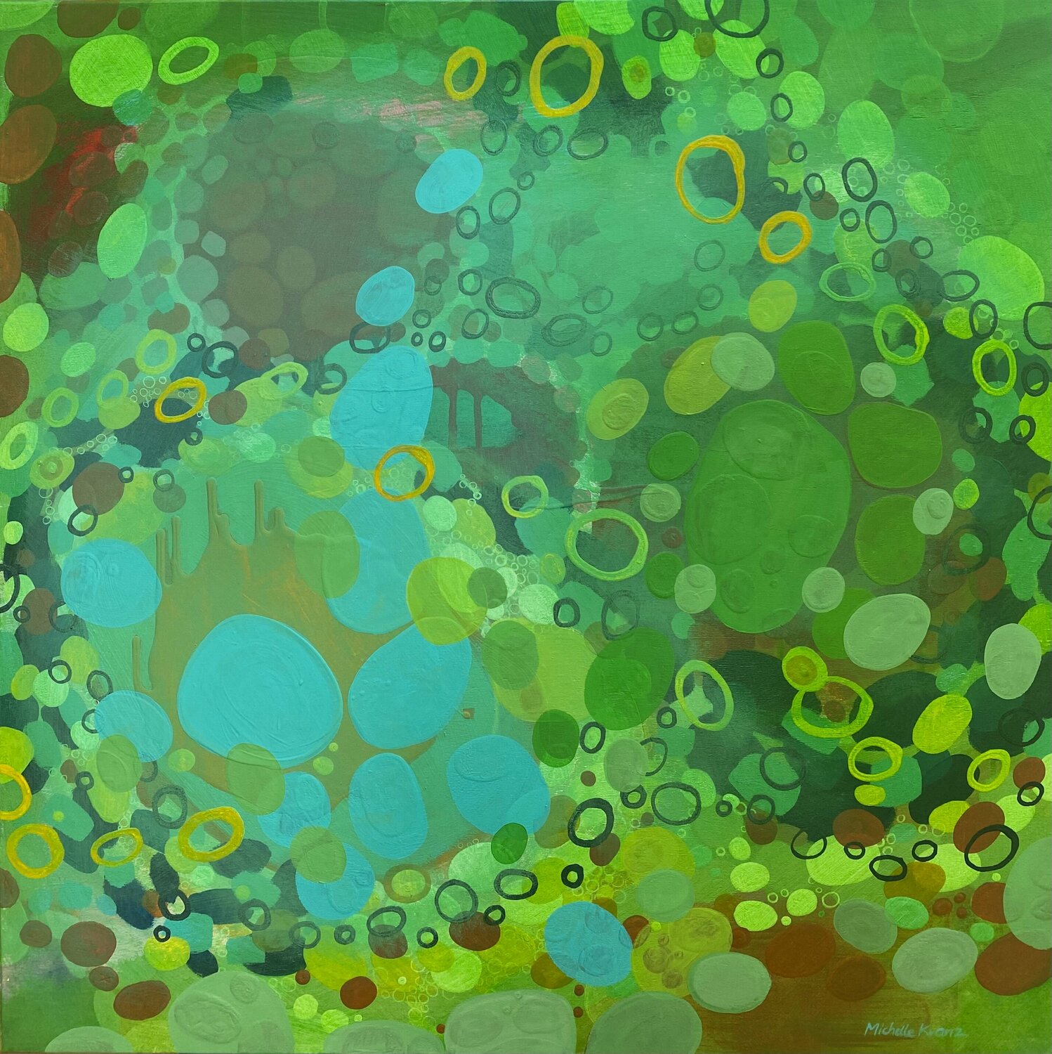 Nahuel Huapi Michelle Kranz Original painting for sale