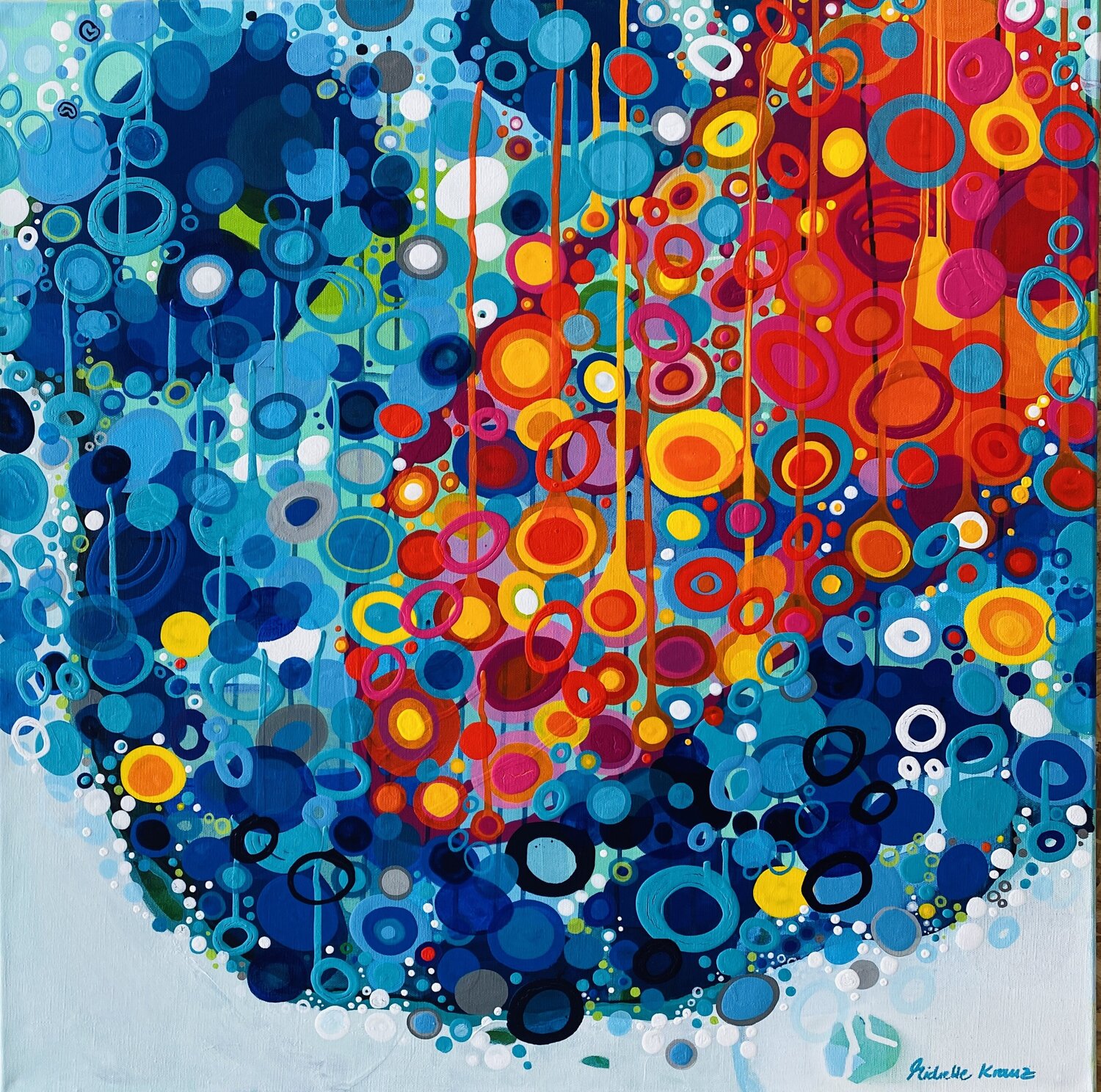 Can you feel? Michelle Kranz Original painting for sale